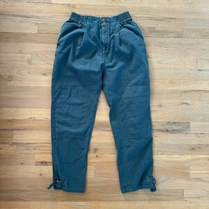 Pilcro Anthropology Pleated Elastic Waist Cargo Pants Size XST